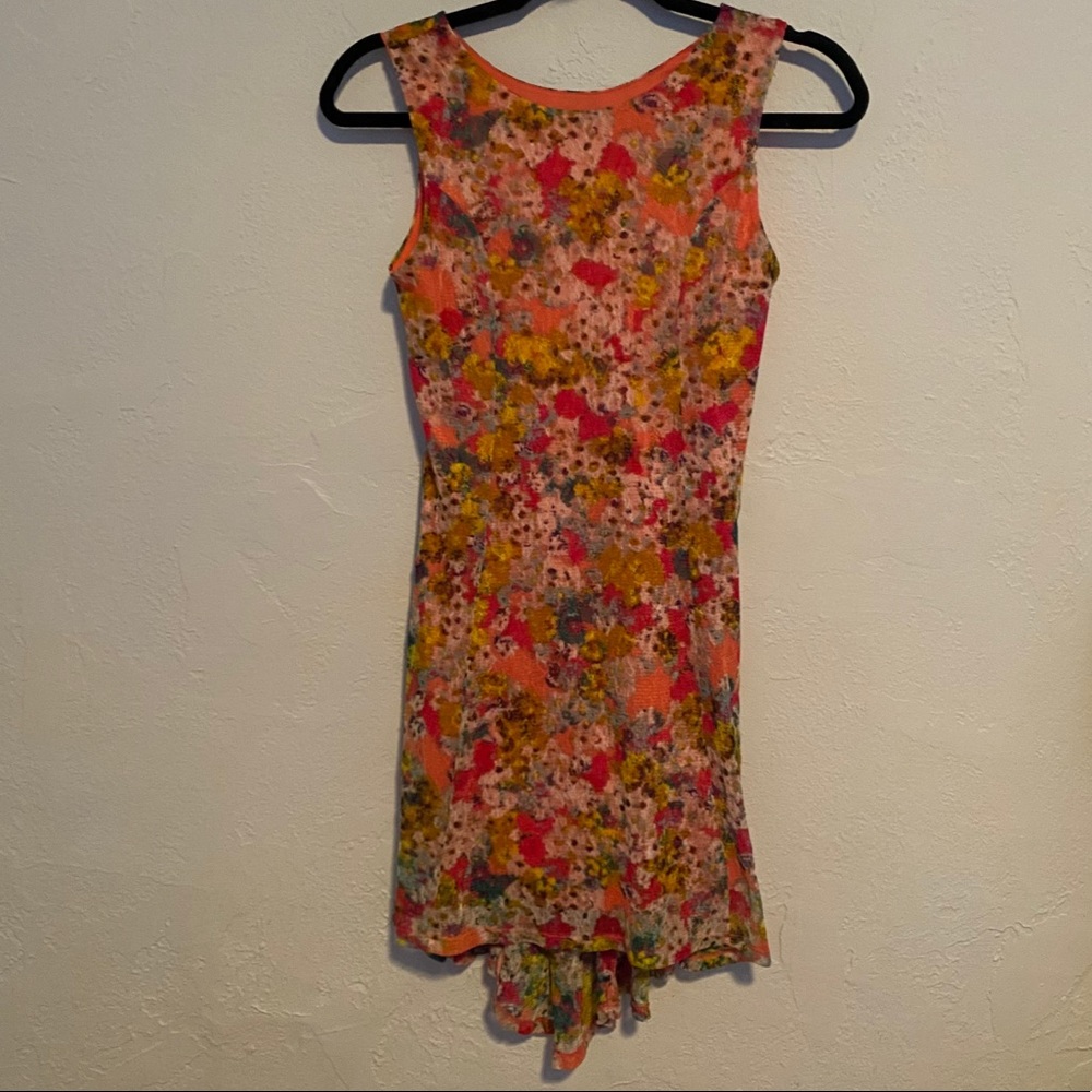 Nanette Lepore floral shift dress size 6